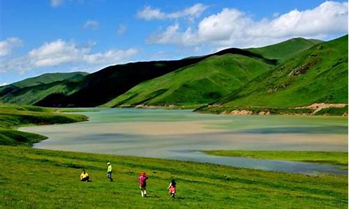 甘南大草原风景图片_甘南大草原旅游攻略