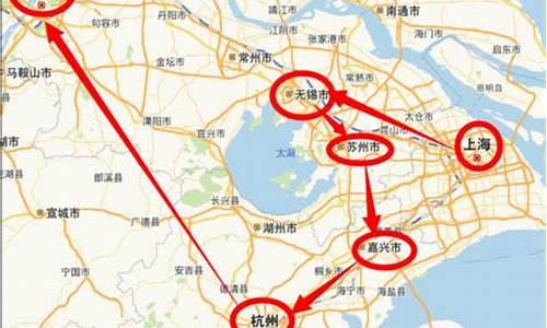 华东五市自助游路线_华东五市自助游路线图