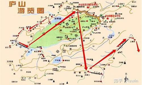 庐山旅游路线图2023最新消息